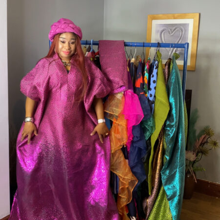 Big Mummy Brocade Dress